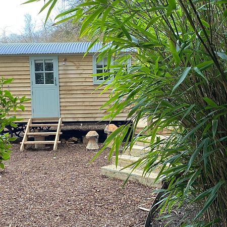 Chez Maurice Luxury Shepherds Hut With Bath And Hot Tub Kelling Екстер'єр фото